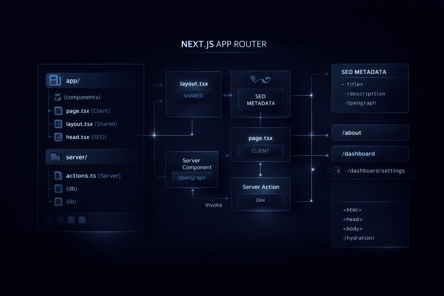 Next.js App Architecture — example of real-world implementation